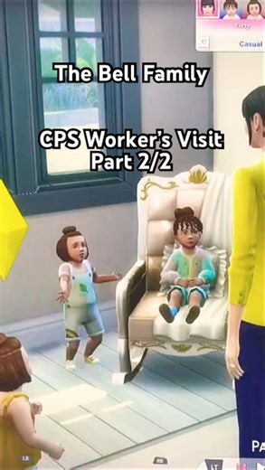 Family get busy from SIMS CPS worker #simschallenge #sims4shorts