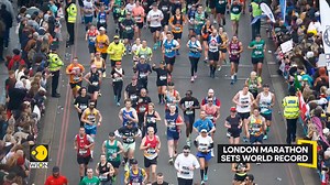 UK: #LondonMarathon sets world record Over 53,000 runners complete the 44th edition of the marathon Erik Njoka brings you this report Watch more: https://wionews.com/videos | WION