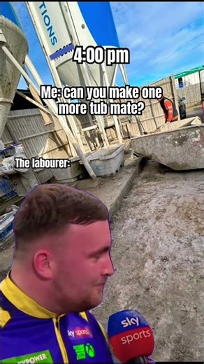 Sorry mate 🤣 #bricklaying #construction #labourer #funny #uk #viral