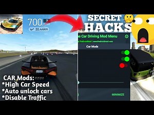 Revealing ANGRY all CARS HIGH Speed TRICK 🤫 || Extreme Car Driving Simulator || Speed Mod and More