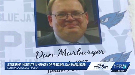 Central College announces new leadership program in honor of former Perry principal Dan Marburger