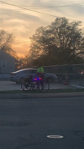 Man getting down dancing on Patterson Ave
