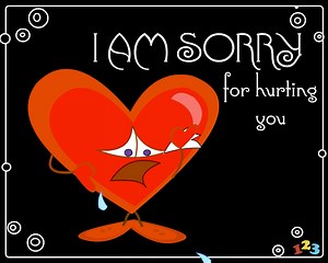 I am sorry - Apology - send free eCards from 123cards.com