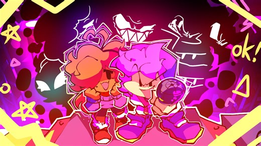 【FNF超酷模组】特效拉满！光影爆炸！B-sides Rebooted!-Demo Daddy阶段演示