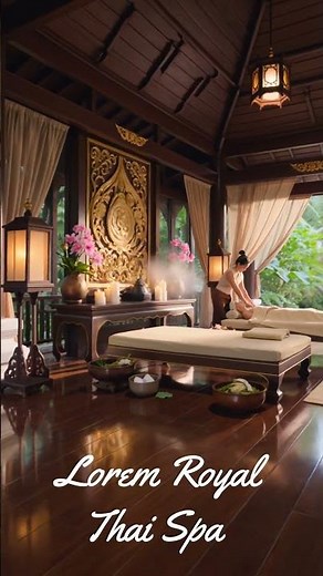 A Royal Thai Spa Experience 👑 Luxury ASMR Ritual