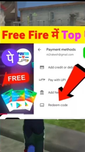 free fire Mi 🎮 free ka redeem code Lani ka trek😱😱 #yiutubeshort #freefireindia