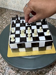 120K views · 842 reactions | How To Make Chessboard Theme Cake Full Tutorial #cakes #Cheeseboard #viral #cake #newcakedesign | Cakecreation1911 | Facebook
