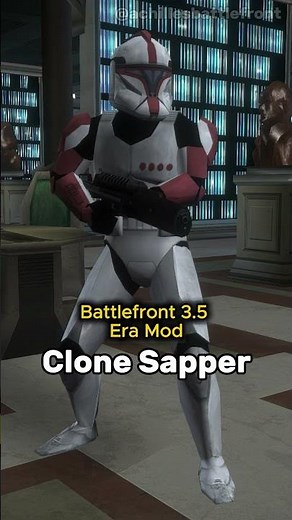 Republic Units - Battlefront 3.5 Era Mod #starwars #battlefront2 #shorts