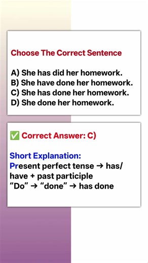 Error Correction Quiz | Can You Spot the Right Sentence?