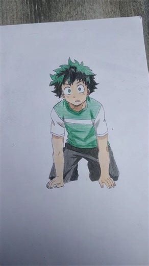 my hero academia Izuku drawing subscribe 🥺