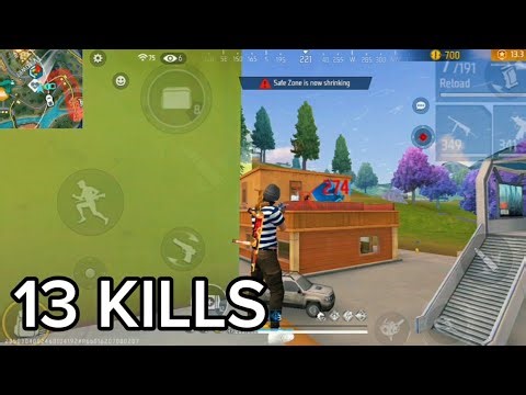 13 Kills MP40+AC80 Headshot Rate | Solo Vs Solo Full Gameplay | Samsung Note 9 Free Fire