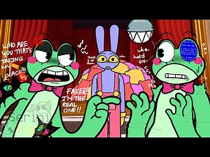 Caine Bring Real Ribbit Back ?! - Jax Found Out Ribbit Is An NPC Part 6 - TADC [AU]