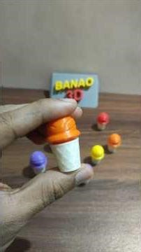3D PRINTED ICE CREAM CLICKERS #3dprinting #clicker #trending #viral #timelapse