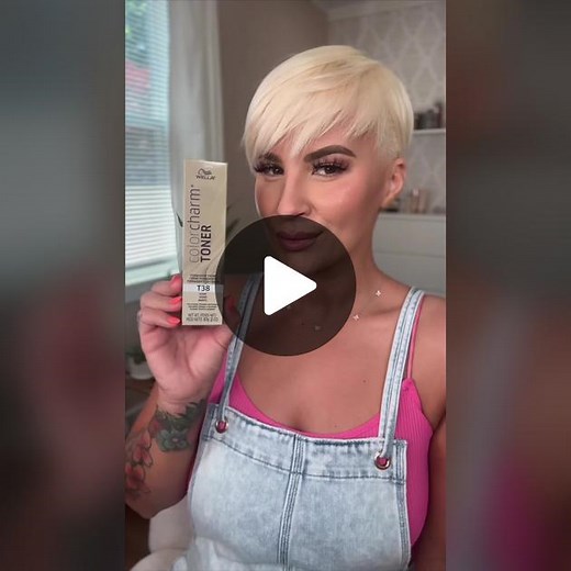 ✨Toning my way to buttery blonde perfection! ✨ With Wella Colorcharm T38 Ivory Toner, I’m embracing a fresh, flawless look and adding stunning shine to my hair. Say hello to summer vibes and radiant locks that will make heads turn! ☀️💛 Shop these #DIYHaircolor essentials from my link in bio. #ad #wellacolorcharm