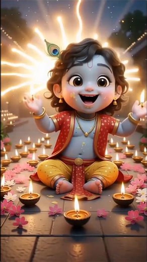 Happy Diwali 🪔🎇 Jai shree Krishna ♥️🙏