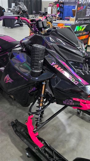1.7K views · 25 reactions | Yamadoo! Nitro engine stuffed in a G4 Chassis..  @travis.shyback #m7designs #sledderz #m7 #carbon #holographic #chrome #sledwraps #wraps #custom #diamondcoat #polaris #skidoo #arcticcat #850 #brp #highmark #backcountry #stickit #decals #yyc #mountains #winter #sled #snowmobile #graphics #G5 #M7COLORLAB | M7 Designs co. | Facebook