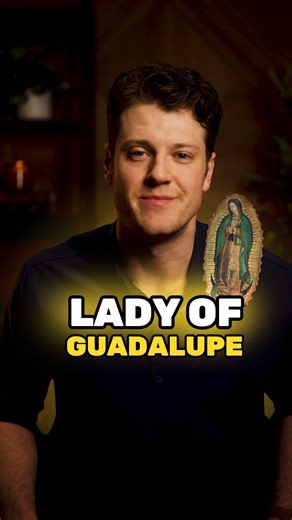 This story still gives me chills 😳 In 1531, after the Spanish conquest of Mexico, Mary appeared to a poor local man named Juan Diego and asked for a church to be built where she stood. When the bishop asked for a sign, she told Juan Diego to gather roses and carry them in his tilma. When he opened it, the roses fell and her image was miraculously left behind. Millions of indigenous people were baptized after this, and here’s the part most people don’t know. That hill had been a place of human s