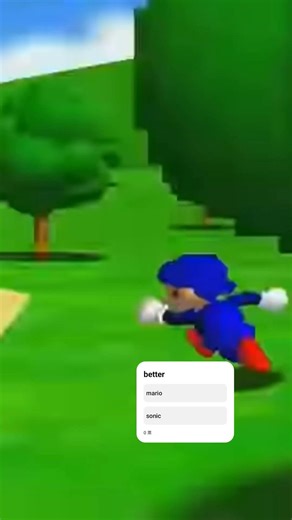 sonic Mario #smg4 #memes #shorts #mario #sonic