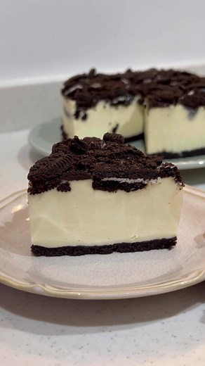 オレオの簡単なレアチーズケーキの作り方