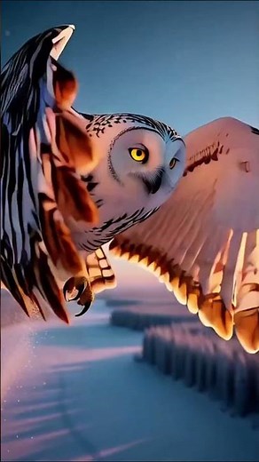 Snowy Owl Launches Off Frosted Branch – Stunning! 🦉❄️