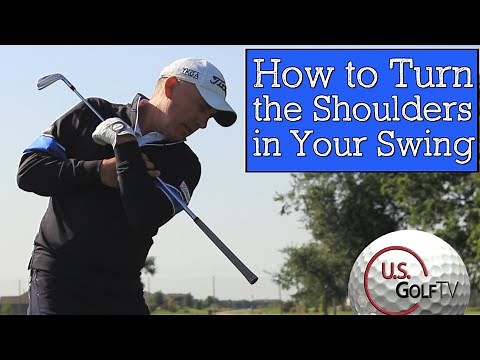 The Proper Golf Swing Shoulder Turn
