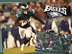 1.2K views · 25 reactions | Miles Sanders Offensive Rookie of the Year? 818 Rush Yards (4.6 per Att) 509 Receiving Yards (10.2 per Catch) 314 Returning Yards 1,641 All Purpose Yards! #Eagles #FlyEaglesFly | Edge of Philly Sports | Facebook