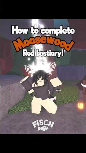 How to complete the Moosewood rod bestiary in Roblox Fisch! #roblox #fisch #robloxfisch #guide