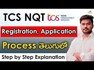 TCS NQT Registration Process 2023 in Telugu | Step by Step Apply Process for TCS NQT 2023 - 24