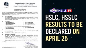 2.2K views · 56 reactions | HSLC, HSSLC Results To Be Declared on April 25 #HSLC #HSSLC #ResultDeclaration #25th #April | HornbillTV | Facebook