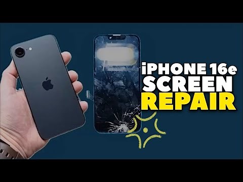 DIY iPhone 16e screen replacement - How To Change Screen On iPhone 16e