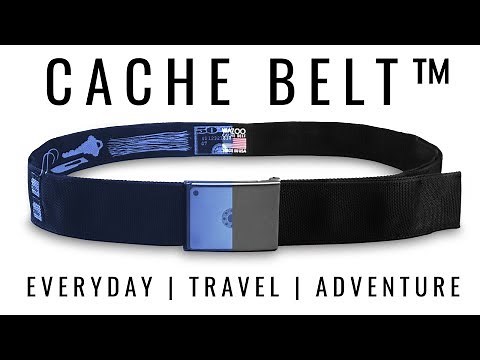 MacGyver or Batman? This belt changes everything! | The Cache Belt™ by Wazoo Survival Gear