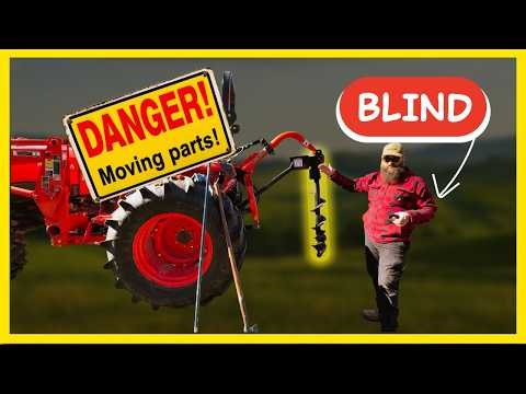 Blind Farmer Tackles Heavy Machinery on the Homestead