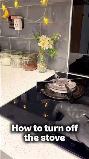 stove on
