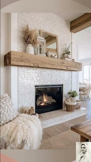 Modern Fireplace Ideas To Make Your Space More Cozy 🦋🔥🌷❤️‍🔥♨️#homedecor #fireplace #livingroom #cozy