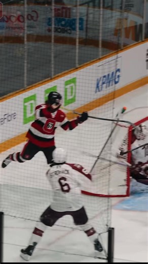 Sam McCue, Odanak First Nation, import for Beardy’s Blackhawks in the 2025 Freddy. Crazy goal with the Ottawa 67’s! #chiefthunderstick #ReadyForFreddy Ottawa 67's | Fred Sasakamoose "Chief Thunderstick" National Hockey Championship