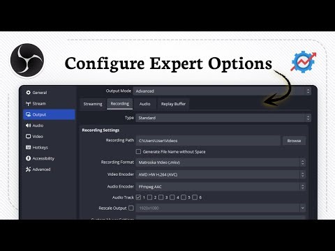 How to configure advanced settings in OBS Studio