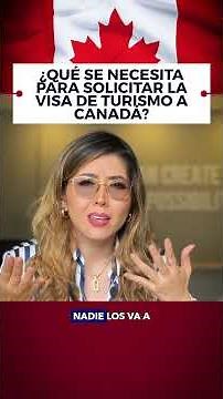 What do I need to apply for a tourist visa to Canada? I Tourist Visa