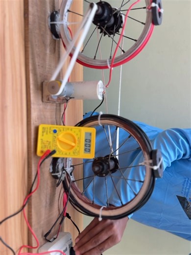 How to Build a 2-Wheel Free Electricity Generator