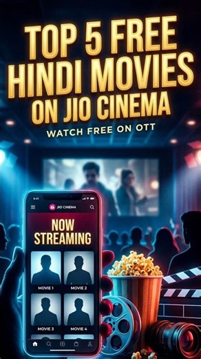 Top 5 FREE Hindi Movies on JioCinema | Best Movies to Watch Free in 2026 | Hindi Movie List #shorts