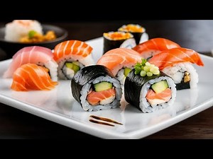 How to Make Sushi at Home in Just 3 Minutes! 🍣 Easy Sushi Recipe