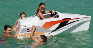 JimBoat relaunches 6.5-ft electric powerboat for children
