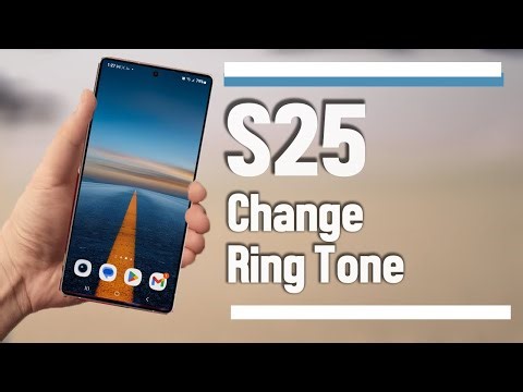 Samsung Galaxy S25, S25+ Ultra | How to Turn Change the Ring Tone