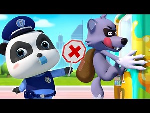 Big Bad Wolf and Drinks Vending Machine | Police Cartoon | Learn Colors | Kids Songs | BabyBus - Videos For Kids