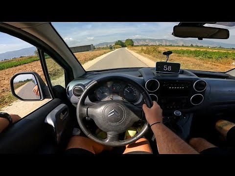 Citroën Berlingo 1.6 Hdi 2009 [90HP] - POV TEST DRIVE