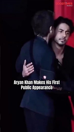 Aryan Khan makes his first public appearance with Dad Shah Rukh Khan By his side