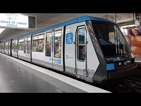 Métro Ligne 6🚈MP89CC IDFM : Nation🔁Charles de Gaulle - Étoile➡️Nation