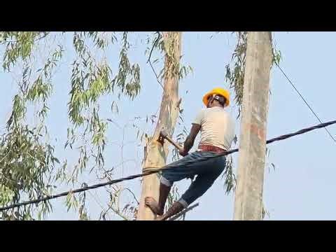 Electrical⚡ construction⚡⚡⚡ overhead distribution wings