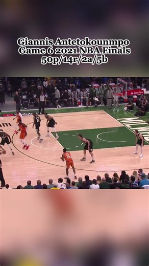 Giannis Antetokounmpo Game 6 2021 Finals #nba #basketball #giannis #giannisantetokounmpo #milwaukeebucks #bucks