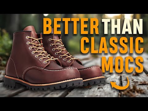 Red Wing’s BEST Moc Toe Boots | The Red Wing Roughneck Boot