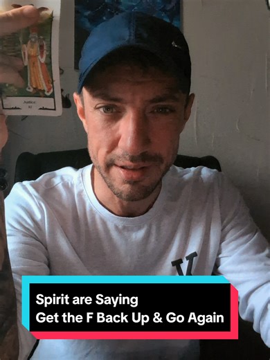 Spirit's Message: Get Back Up and Go Again